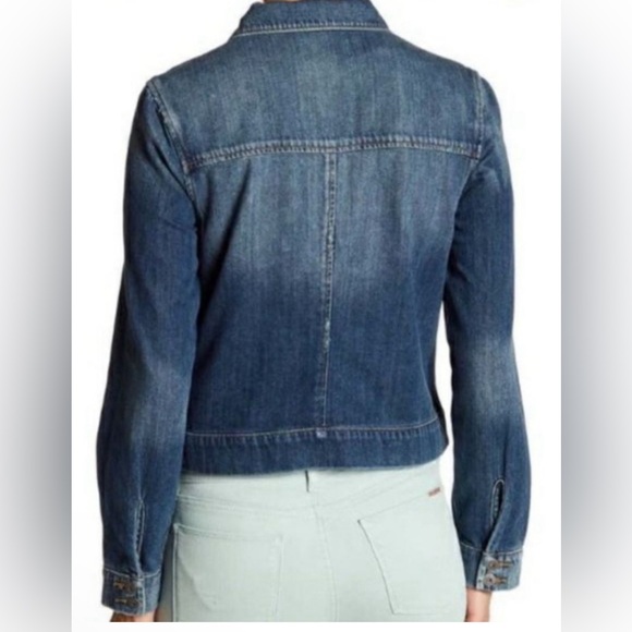 Paige Aveline Denim Jacket Size Small - Picture 2 of 9